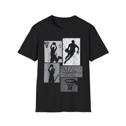 Vintage Basketball Player T-Shirt