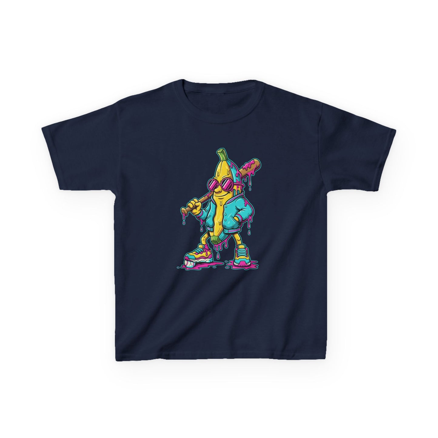 Dripping Banana Mascot Youth T-Shirt