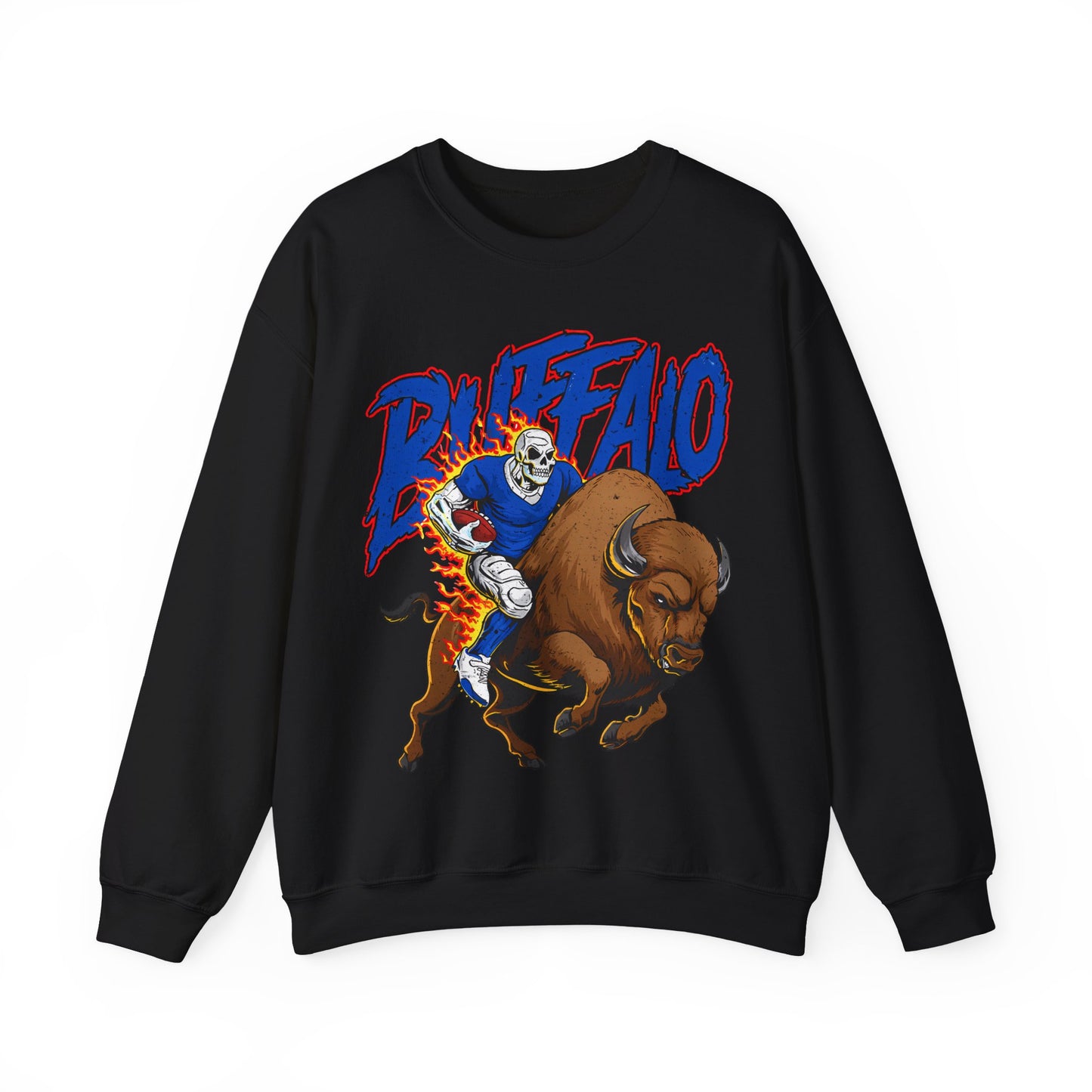 Skeleton Buffalo Sweatshirt