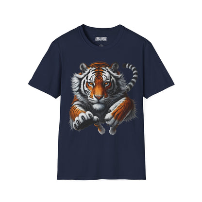 Retro Tiger Wild Animal T-Shirt