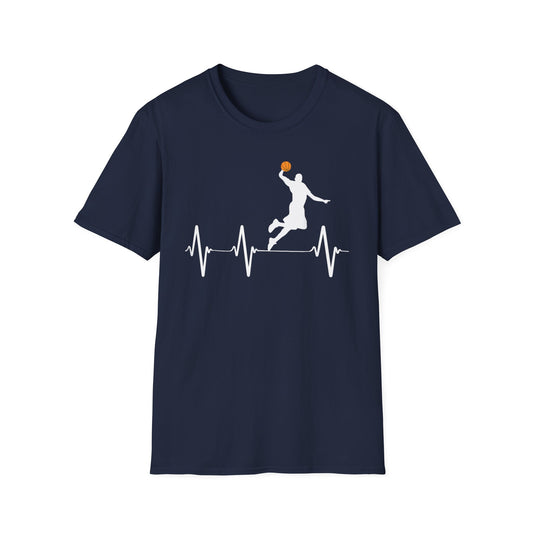 Basketball Heartbeat T-Shirt