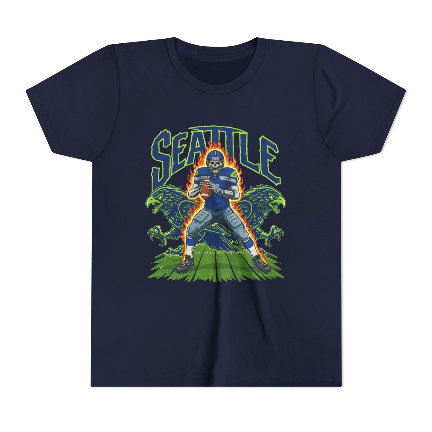 Seattle Skeleton V3 Youth T-Shirt