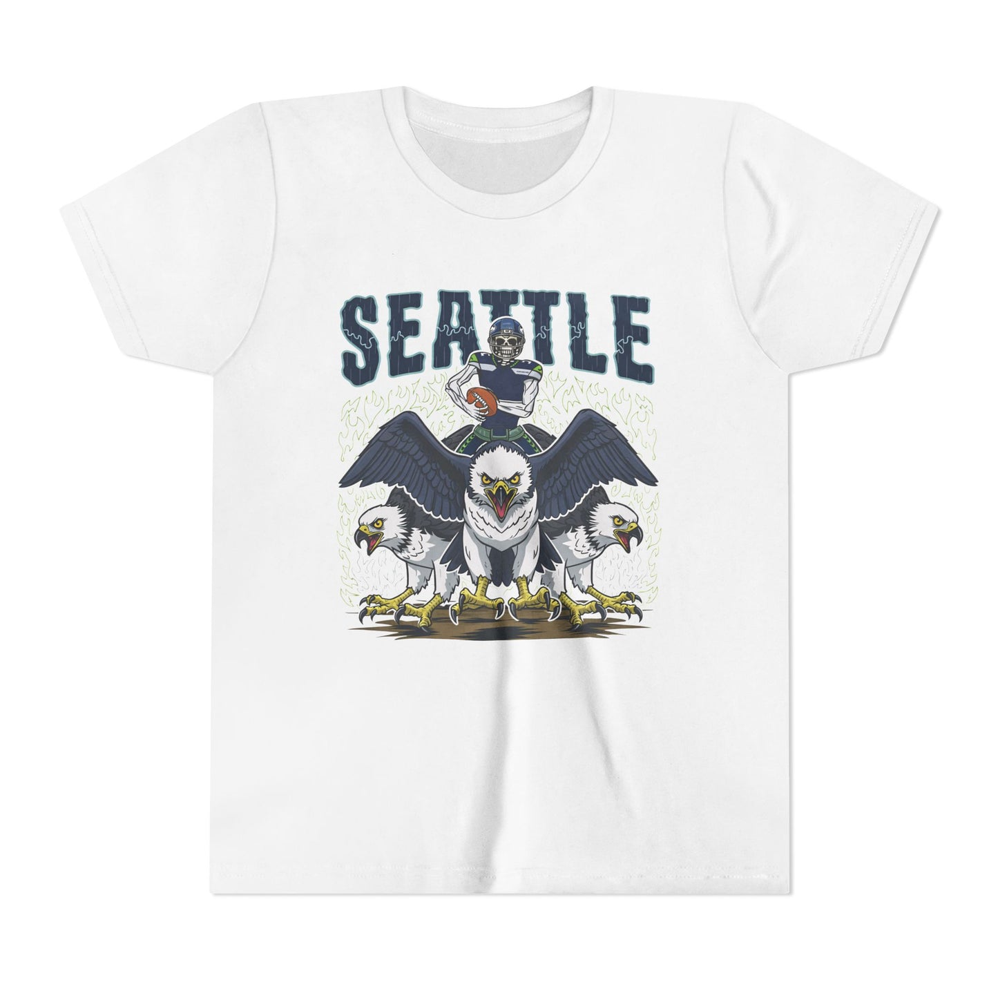 Seattle Skeleton V2 Youth T-Shirt