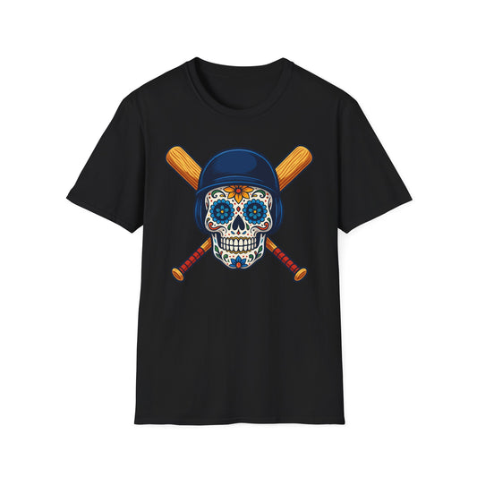 Sugar Skull Baseball T-Shirt