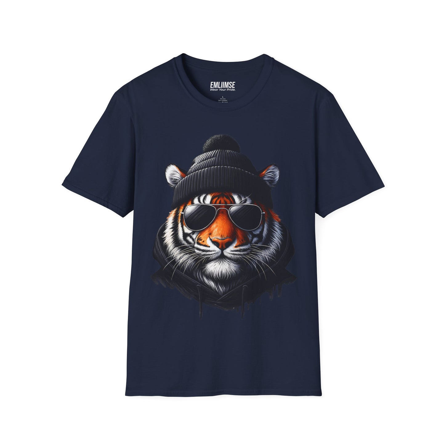 Cool Tiger Splash Art T-Shirt