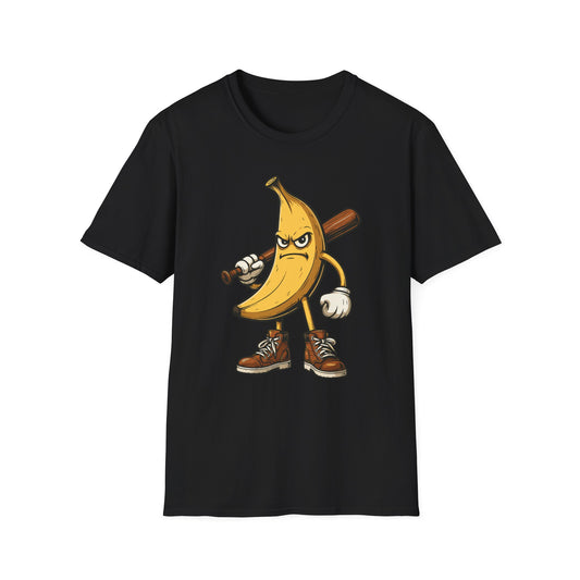 Angry Banana Baseball T-Shirt
