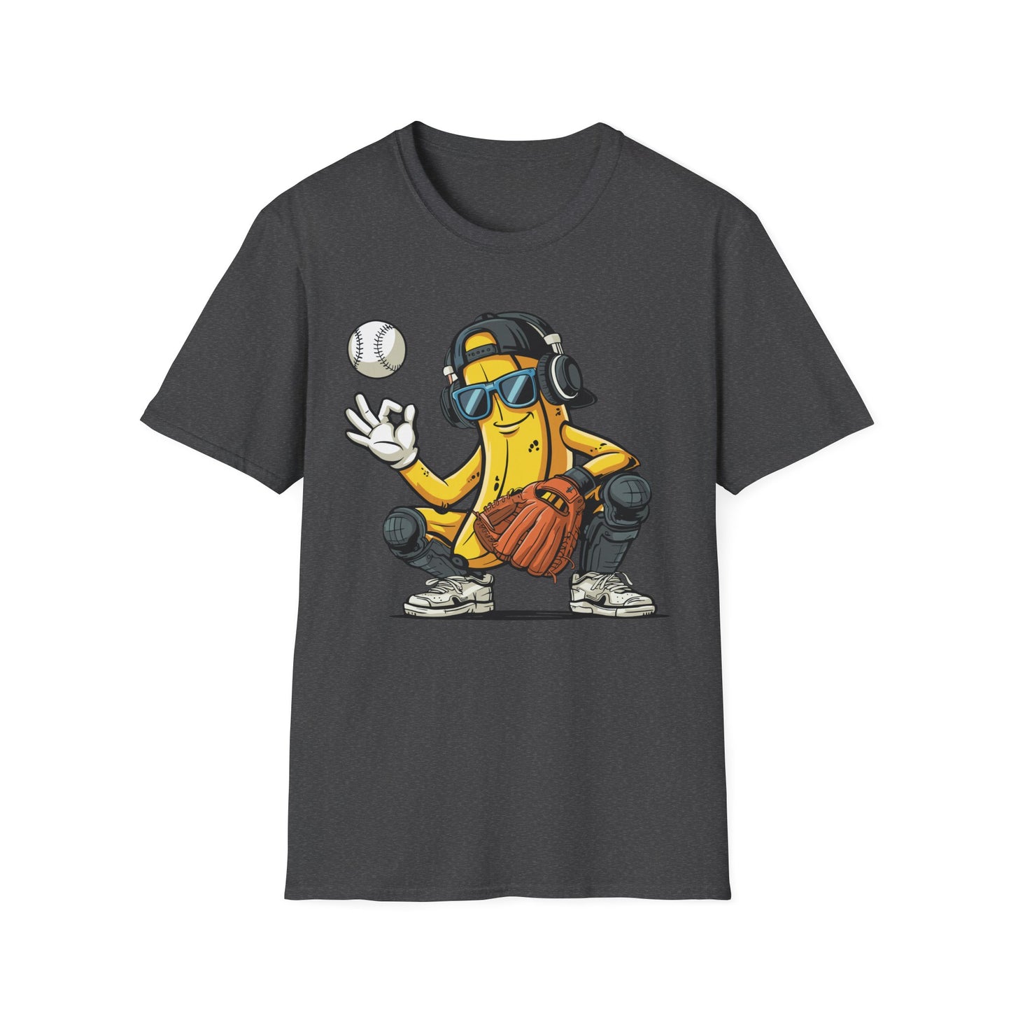 Banana Catcher Baseball T-Shirt