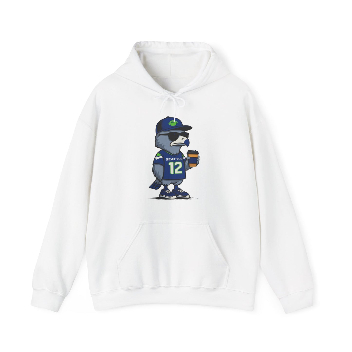 Seattle Mascot Coffee Hoodie