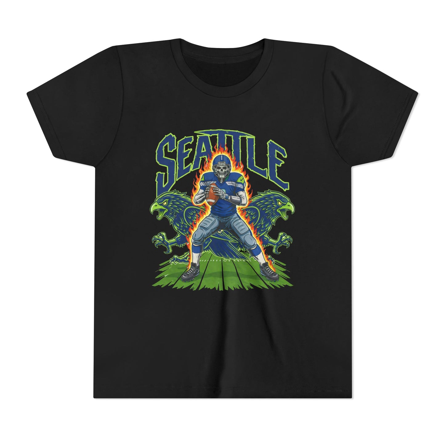 Seattle Skeleton V3 Youth T-Shirt