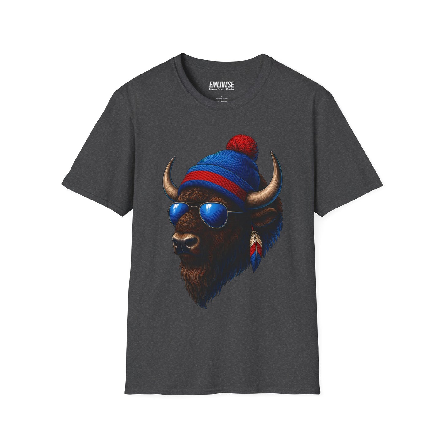 Retro Buffalo Wild Animal T-Shirt