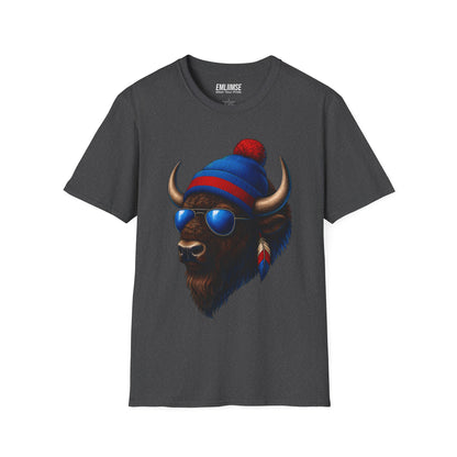Retro Buffalo Wild Animal T-Shirt