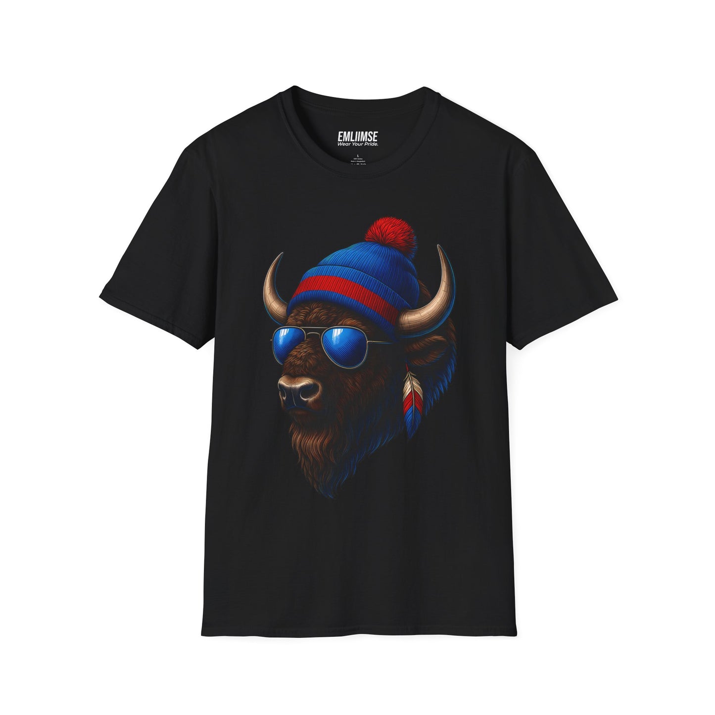 Retro Buffalo Wild Animal T-Shirt