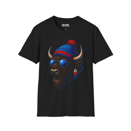 Retro Buffalo Wild Animal T-Shirt