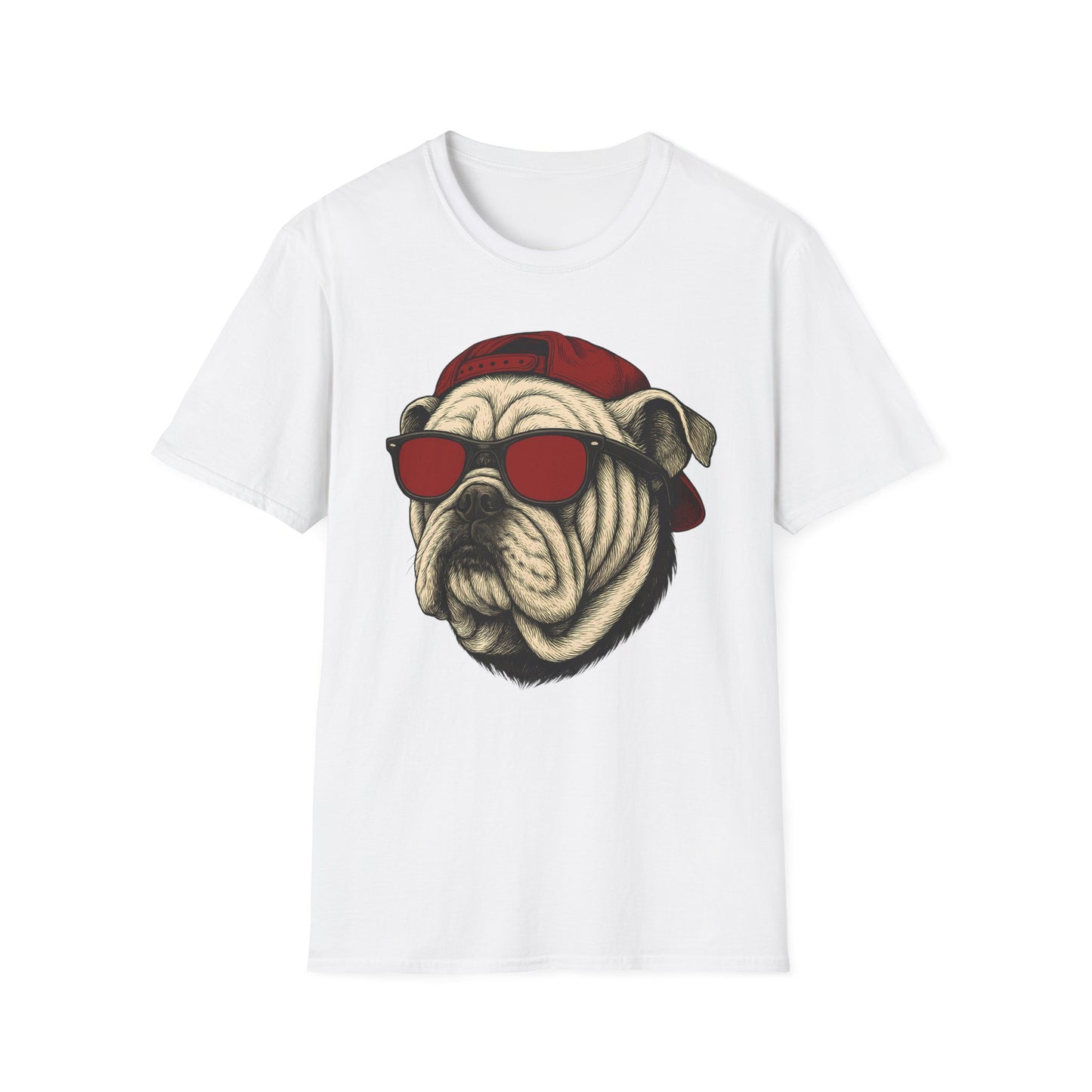 Cool Bulldog Dog T-Shirt