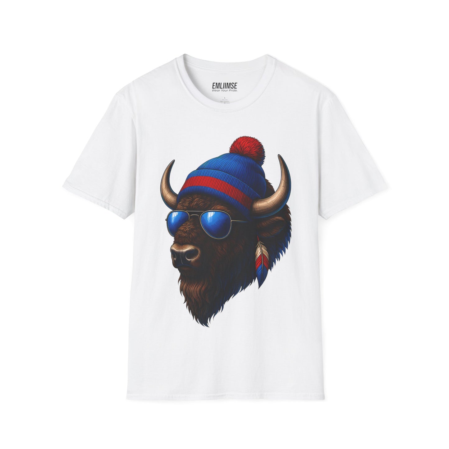 Retro Buffalo Wild Animal T-Shirt