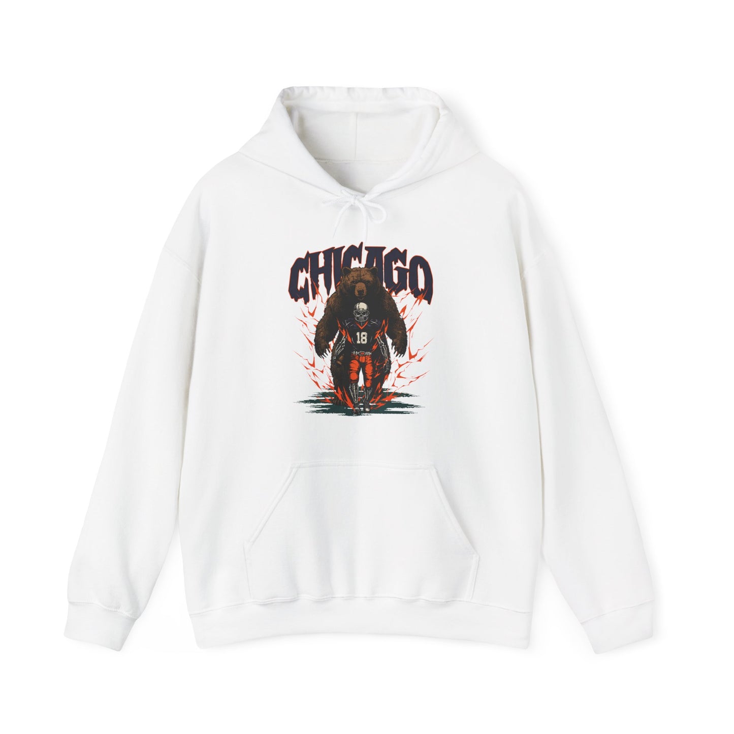 Chicago Skeleton 18 Hoodie