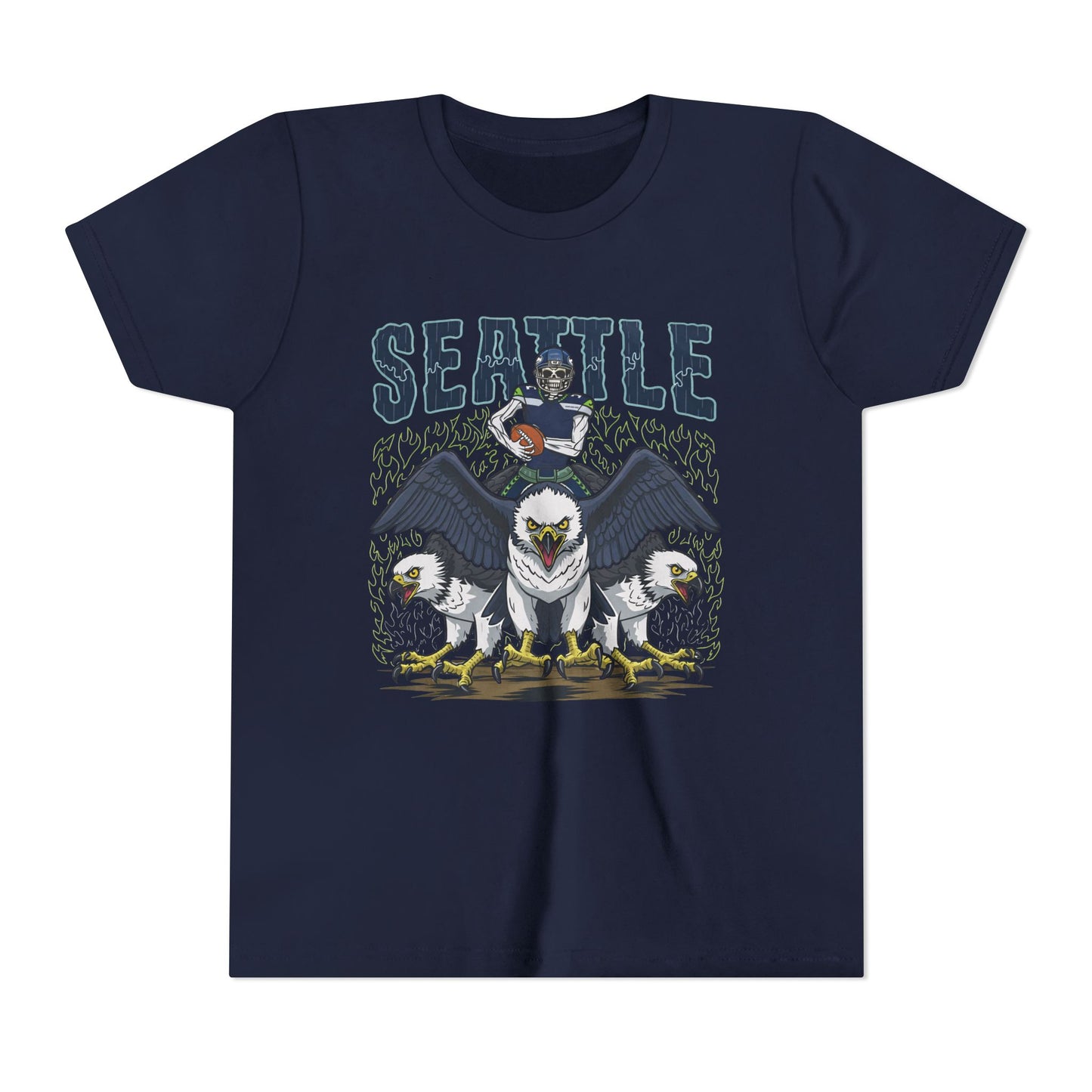 Seattle Skeleton V2 Youth T-Shirt