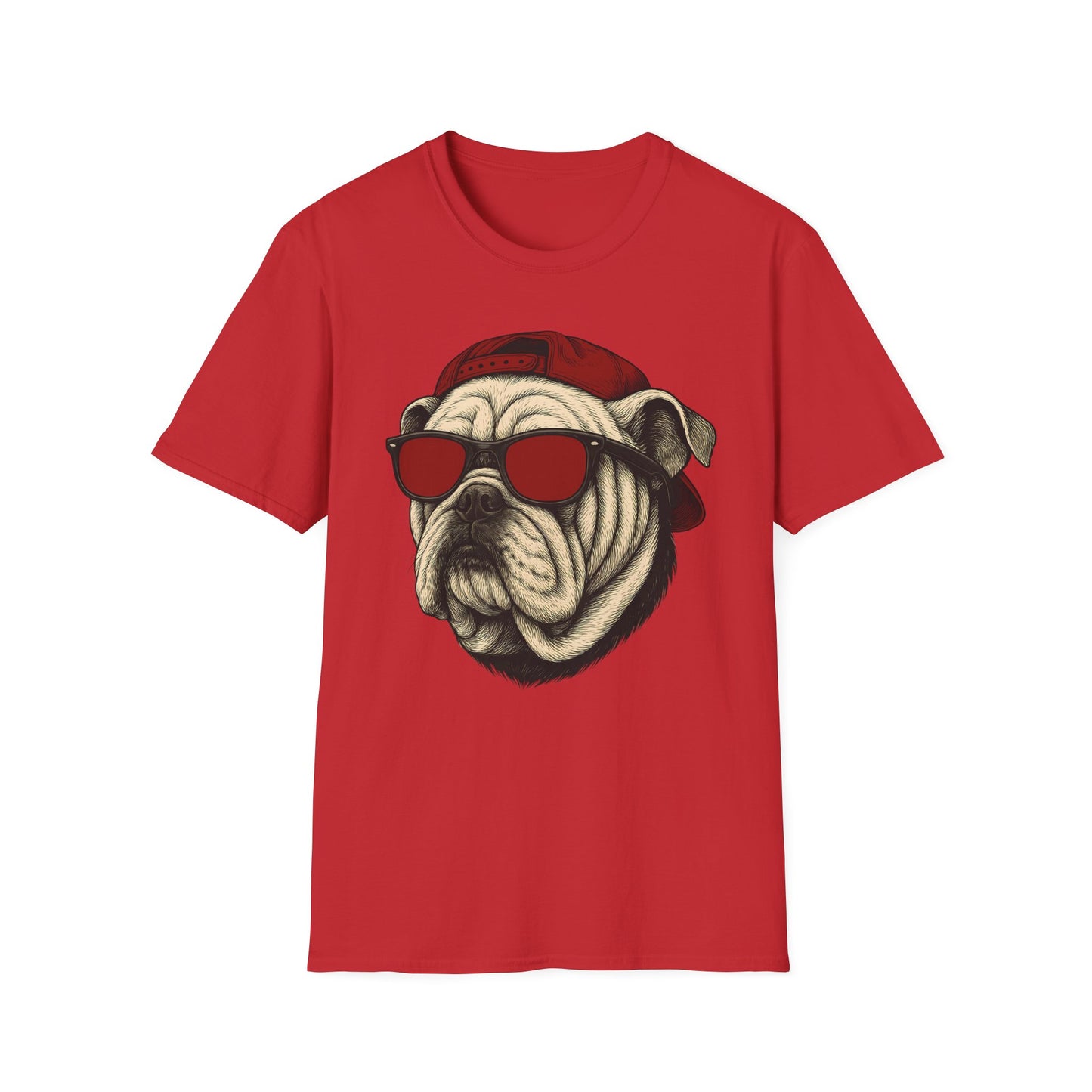 Cool Bulldog Dog T-Shirt