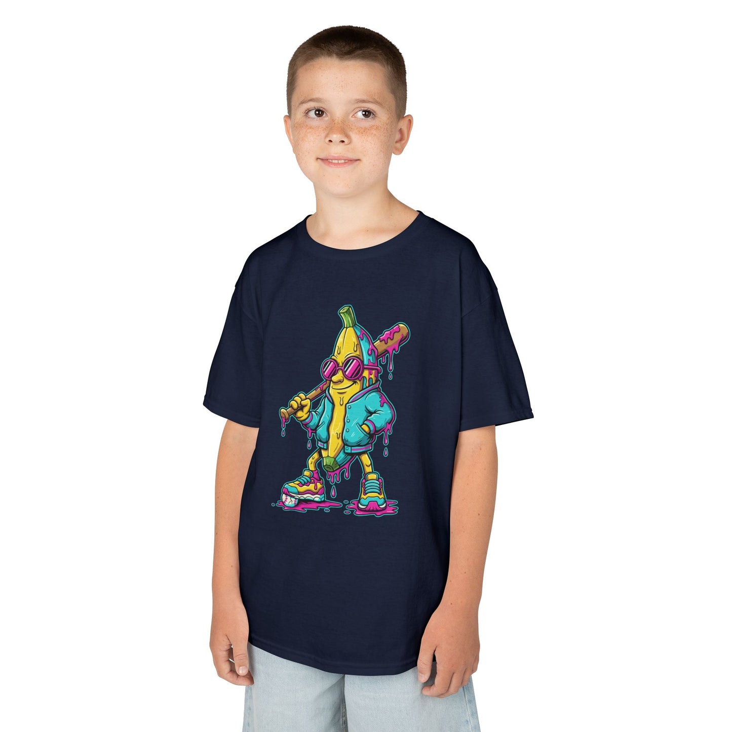 Dripping Banana Mascot Youth T-Shirt