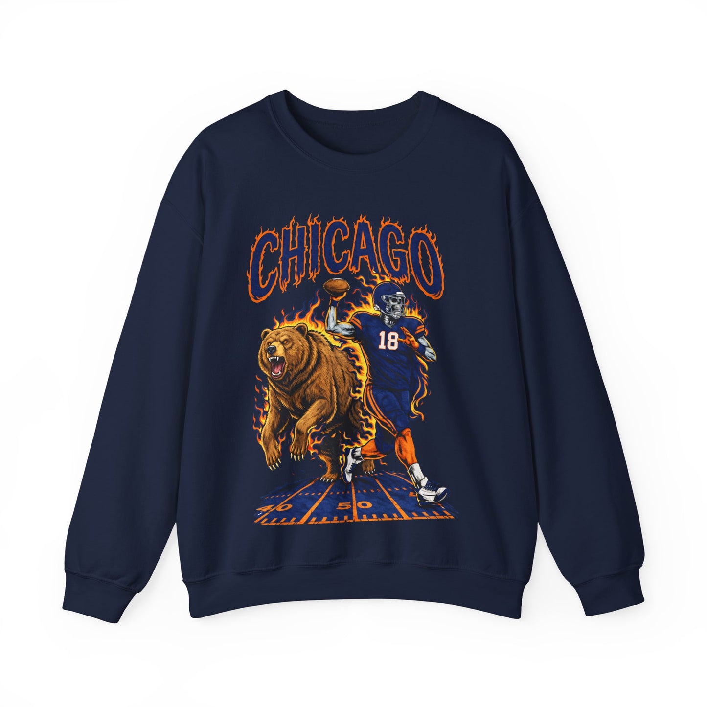 Vintage Skeleton Bear Sweatshirt