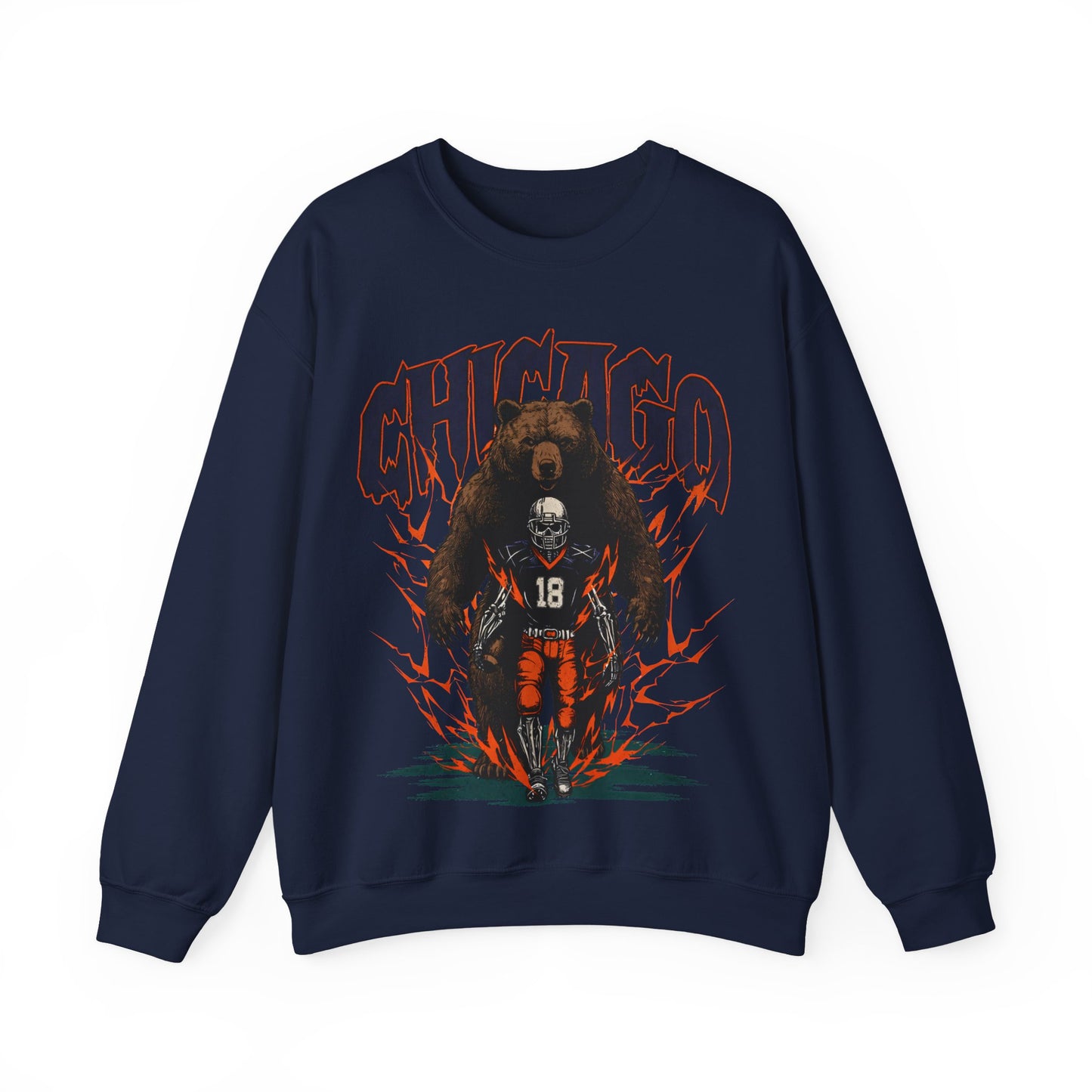 Chicago Skeleton 18 Sweatshirt