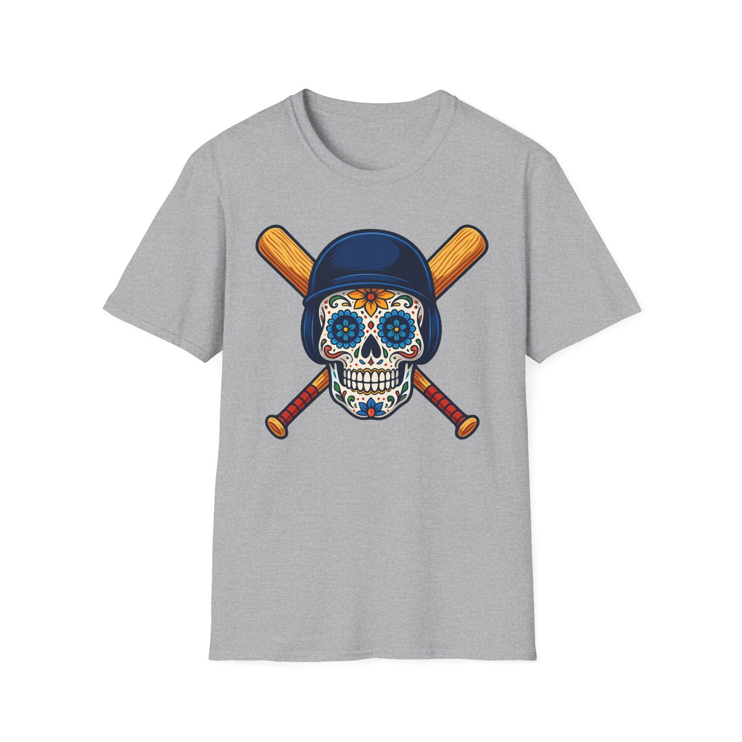 Sugar Skull Baseball T-Shirt