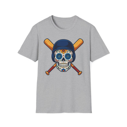 Sugar Skull Baseball T-Shirt