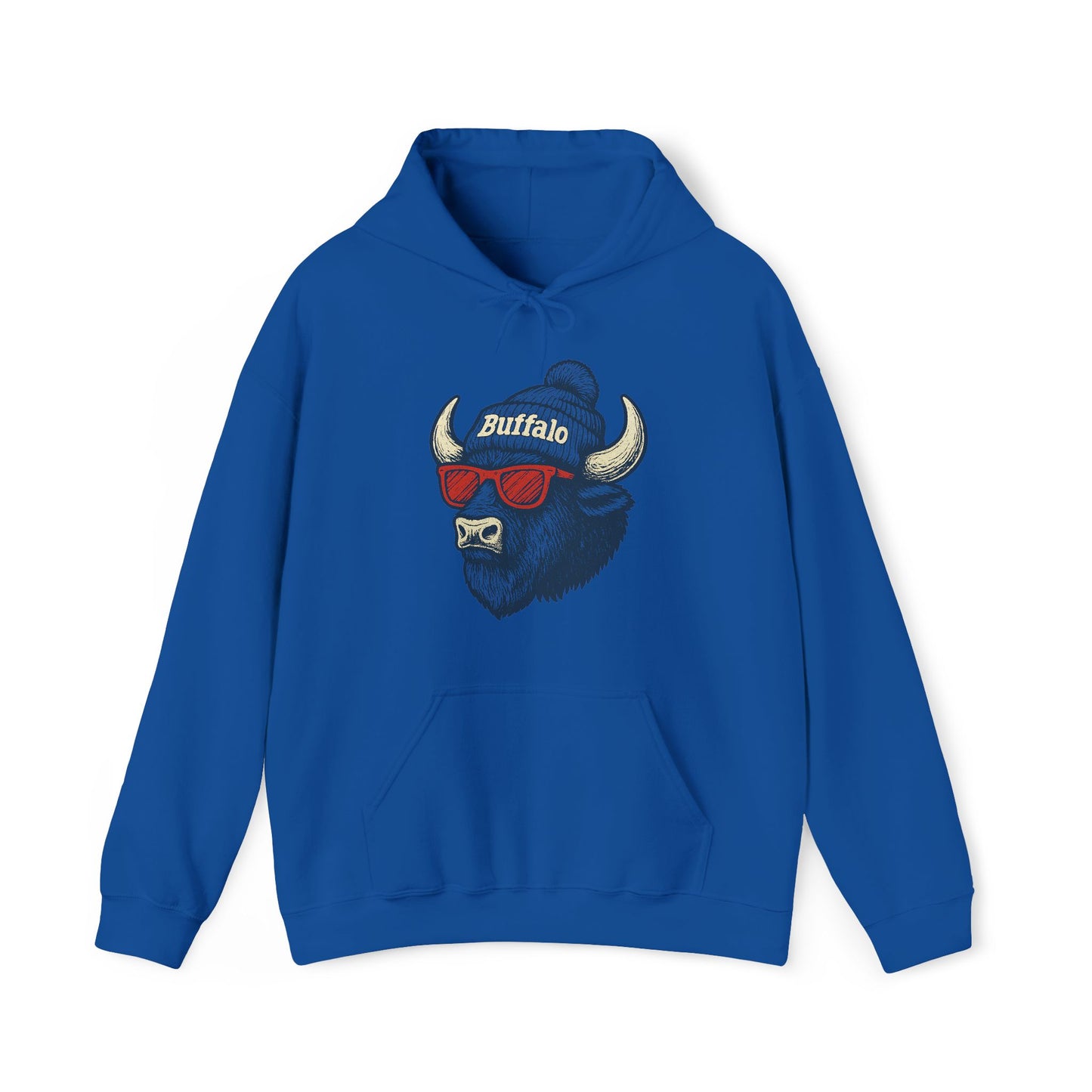 Buffalo Mascot V2 Hoodie