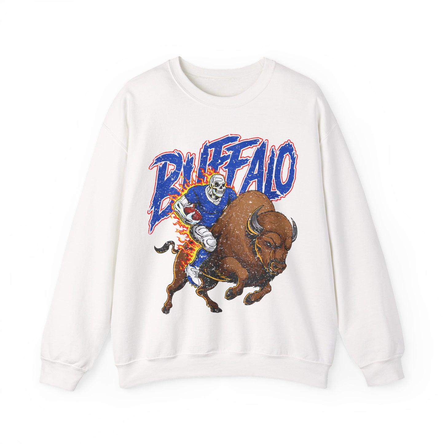 Skeleton Buffalo Sweatshirt