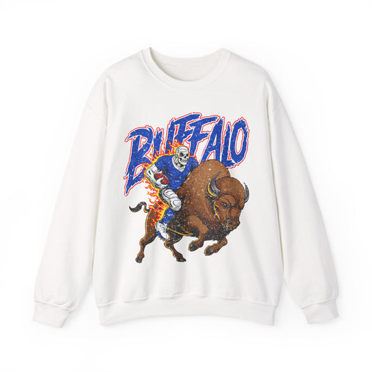 Skeleton Buffalo Sweatshirt