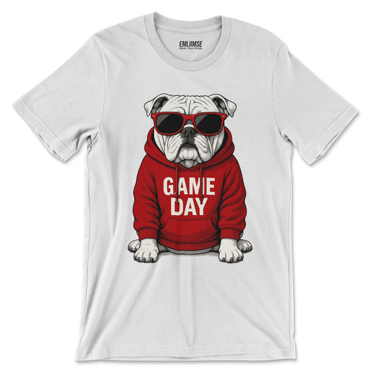 Cool English Bulldog Dog Game day  T-Shirt