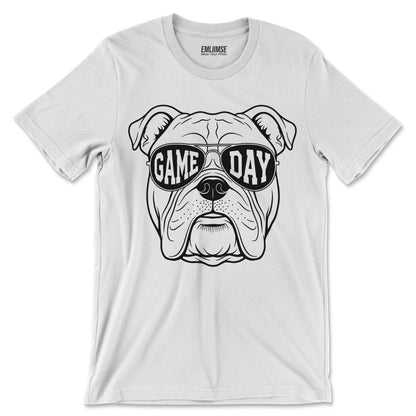Cool Bulldog Dog Game Day T-Shirt