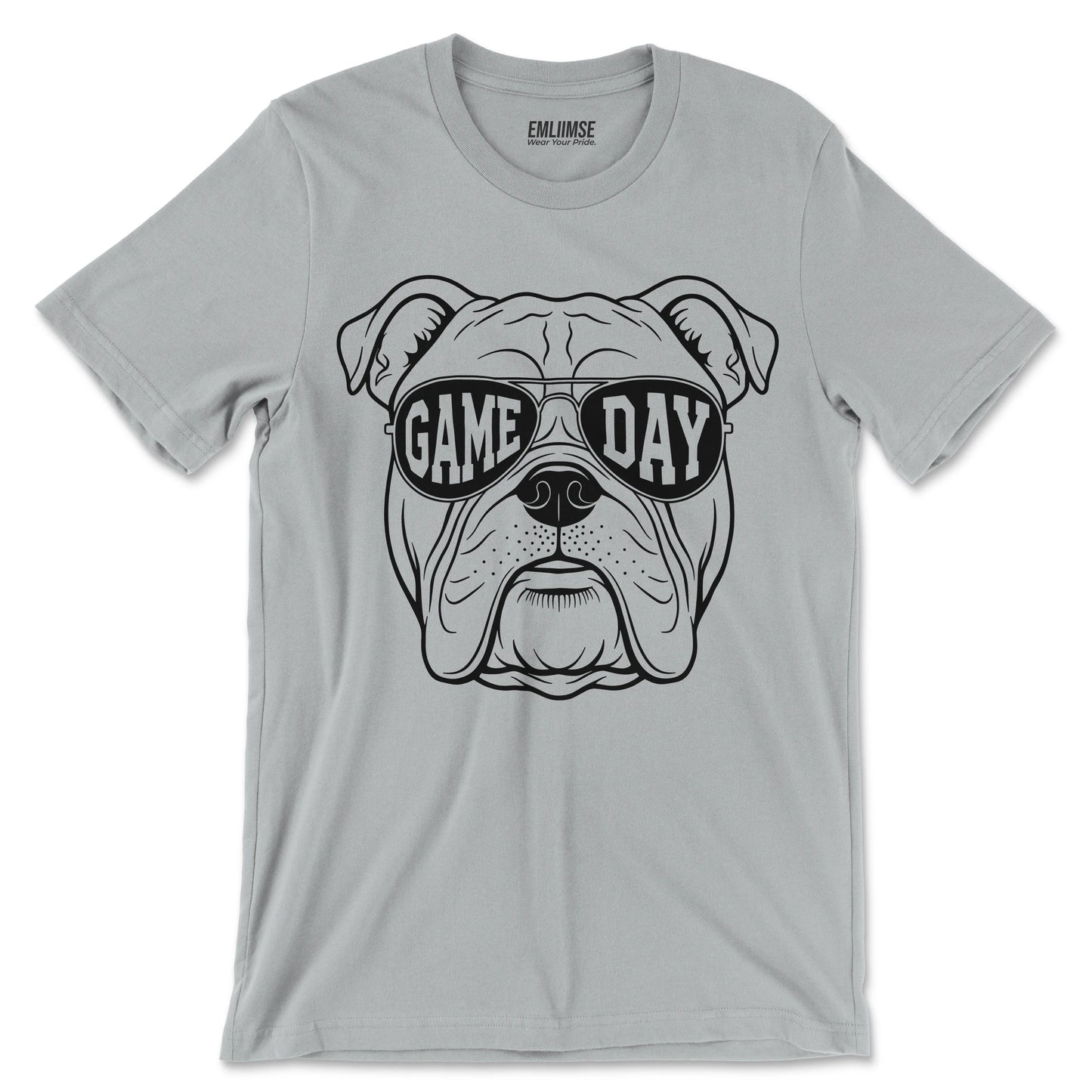 Cool Bulldog Dog Game Day T-Shirt