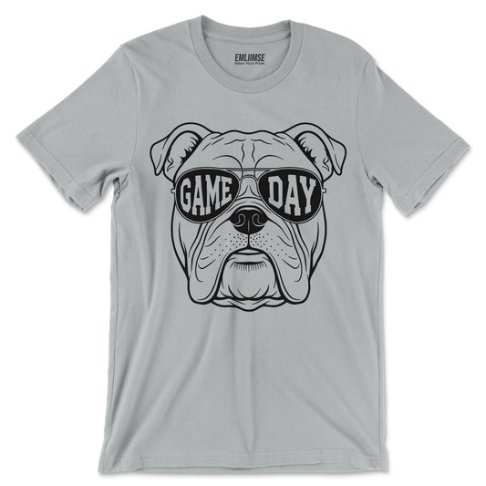 Cool Bulldog Dog Game Day T-Shirt