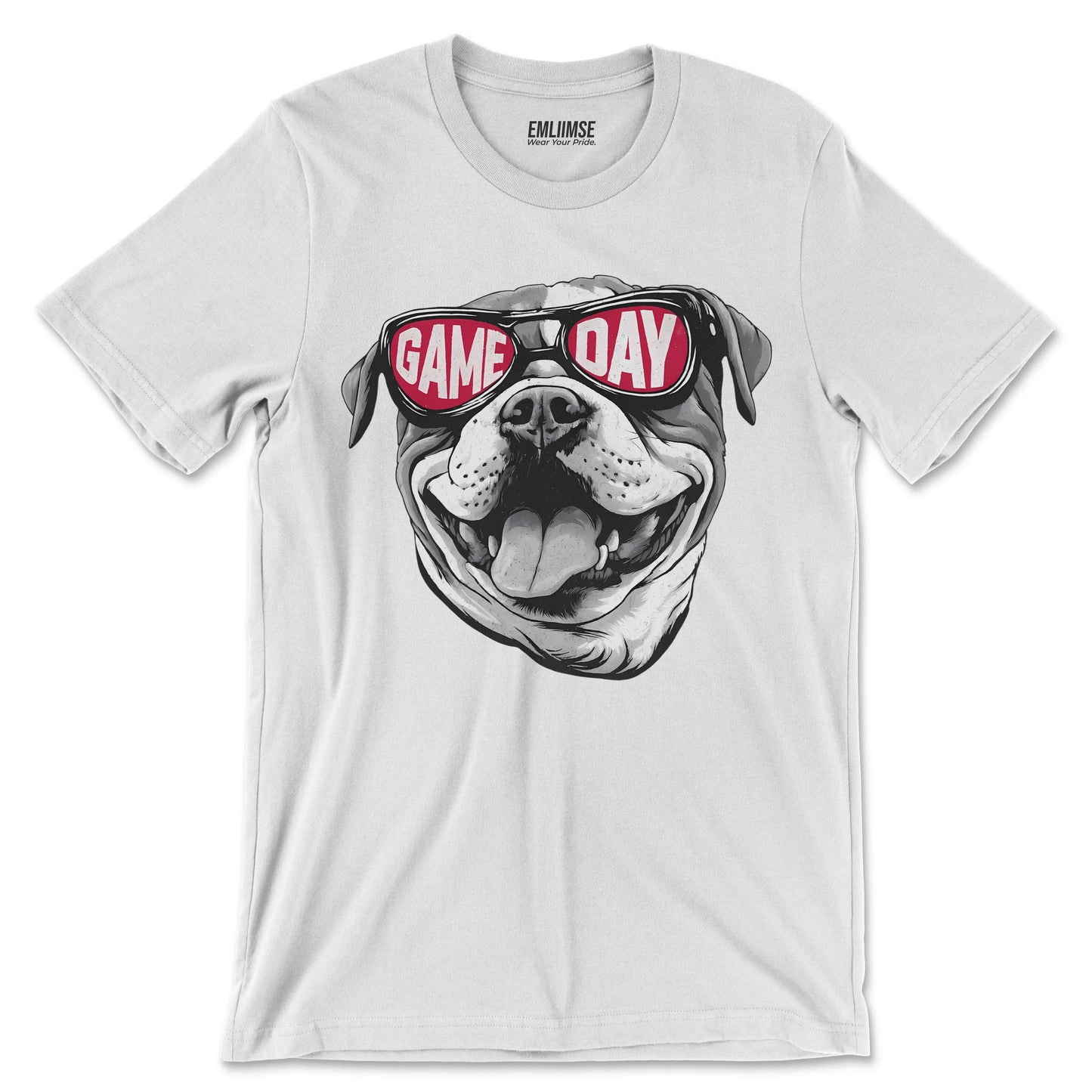 Cute Bulldog Dog Game Day T-Shirt