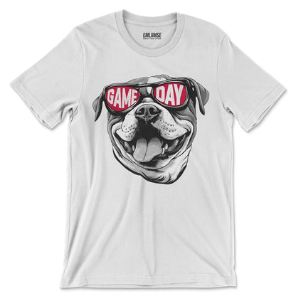 Cute Bulldog Dog Game Day T-Shirt