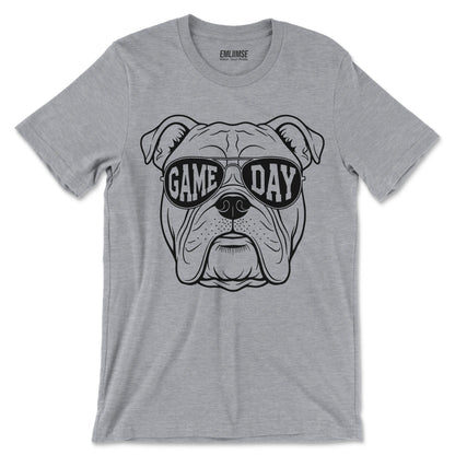 Cool Bulldog Dog Game Day T-Shirt