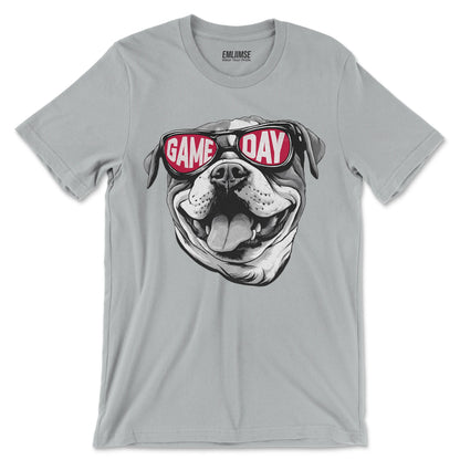 Cute Bulldog Dog Game Day T-Shirt