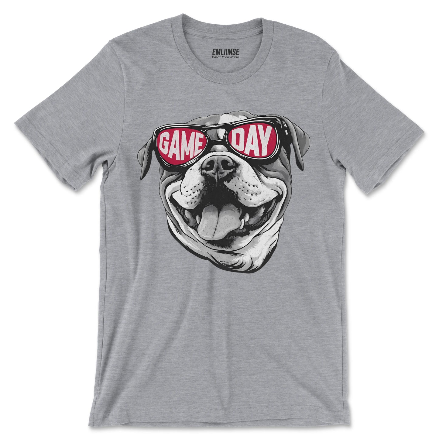 Cute Bulldog Dog Game Day T-Shirt
