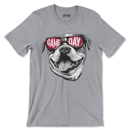 Cute Bulldog Dog Game Day T-Shirt