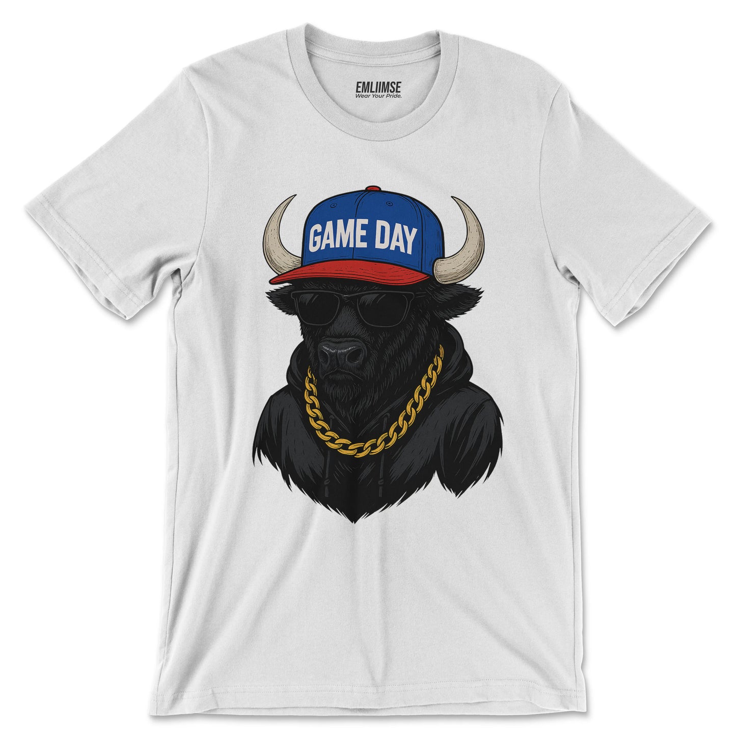 Cool Bison Game Day T-Shirt