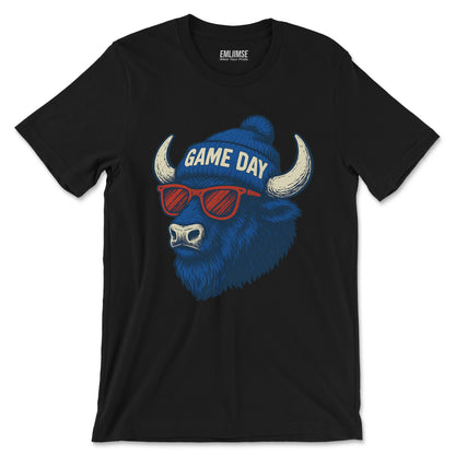 Cool Blue Buffalo Game Day T-Shirt