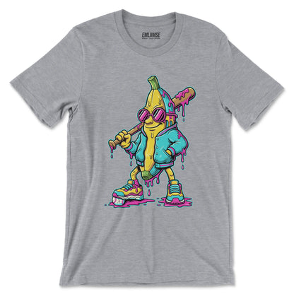 Dripping Banana Baseball T-Shirt