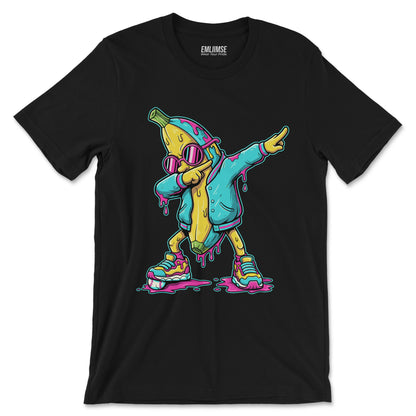 Dabbing Banana Baseball T-Shirt