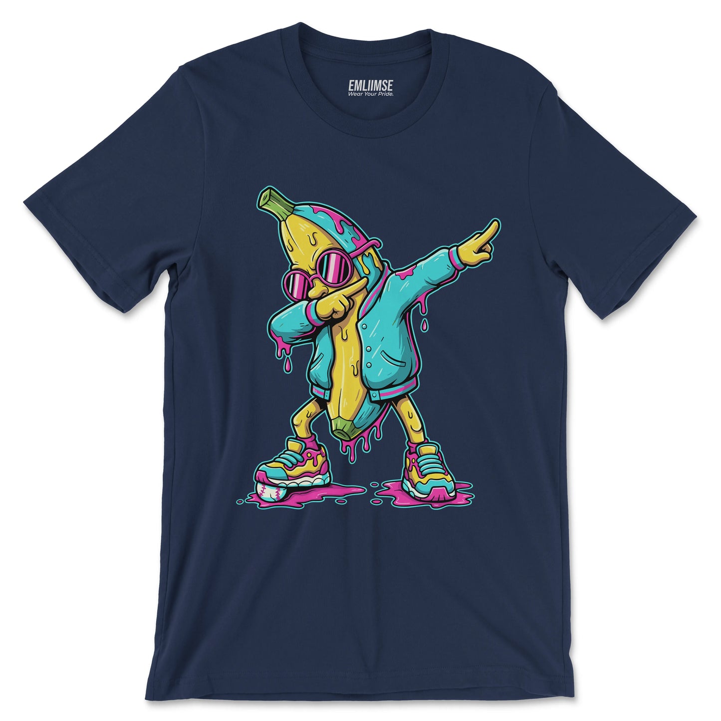 Dabbing Banana Baseball T-Shirt