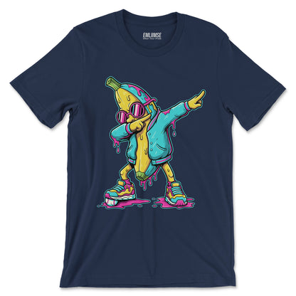 Dabbing Banana Baseball T-Shirt