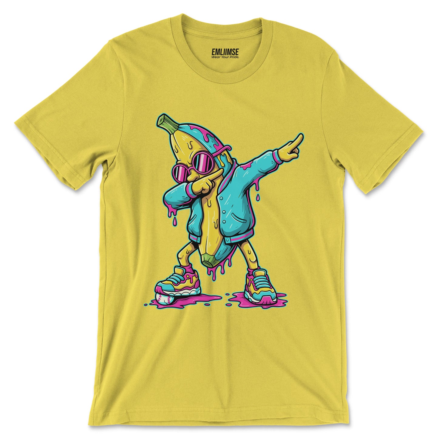 Dabbing Banana Baseball T-Shirt