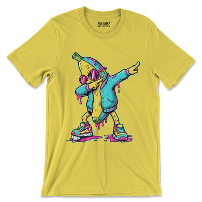 Dabbing Banana Baseball T-Shirt