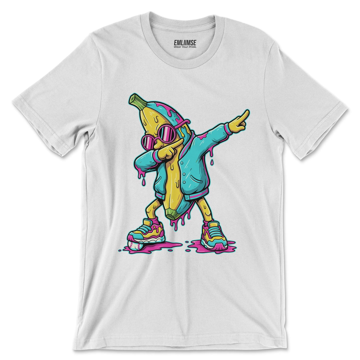Dabbing Banana Baseball T-Shirt
