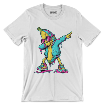Dabbing Banana Baseball T-Shirt